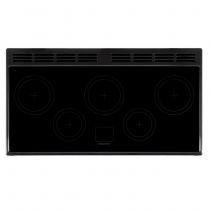 Cuisinière 100cm Falcon Classic Deluxe Gris ardoise Chromé CDL100EISL/C-EU 3 fours électriques / 5 foyers induction