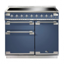 Cuisinière 100cm Falcon Elise 100 Roche bleue ELS100EISB/-EU 3 fours électriques / 5 foyers induction