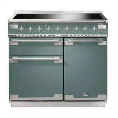 Cuisini�re 100cm Falcon Elise 100 Vert min�ral ELS100EIMG/-EU 3 fours �lectriques / 5 foyers induction