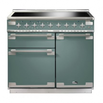 Cuisinière 100cm Falcon Elise 100 Vert minéral ELS100EIMG/-EU 3 fours électriques / 5 foyers induction