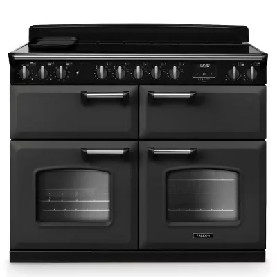 Cuisini�re 110cm Falcon Classic Deluxe NGC Ardoise chrom� CLDLB110EIPSLT/CM-E1 3 fours / 5 foyers induction