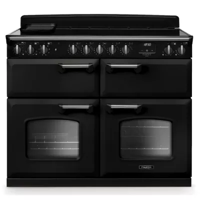 Cuisini�re 110cm Falcon Classic Deluxe NGC Charbon chrom� CLDLB110EIPCBL/CM-E1 3 fours / 5 foyers induction