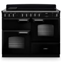 Cuisini&egrave;re 110cm Falcon Classic Deluxe NGC OC Noir chrom&eacute; CLDLO110EIPGBL/CM-E1 3 fours / 5 foyers induction