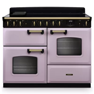 Cuisini�re 110cm Falcon Classic Deluxe NGC OC Parme laiton antique CLDLO110EIPHTH/AB-E1 3 fours / 5 foyers induction