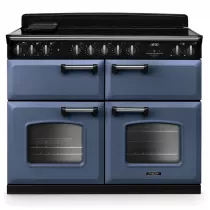Cuisini&egrave;re 110cm Falcon Classic Deluxe NGC Roche bleue chrom&eacute; CLDLB110EIPSTB/CM-E1 3 fours / 5 foyers induction