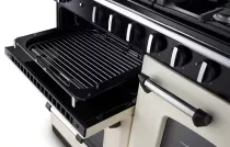 Cuisini&egrave;re 110cm Falcon Classic NGC Noir Chrom&eacute; CLO110EIPGBL/CM-E1 3 fours &eacute;lectriques / 5 foyers induction