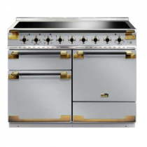 Cuisinière 110cm Falcon Elise Luxe 110 Inox / Noir laiton ELS110EISS/BE-EU 3 fours électriques / 5 foyers induction