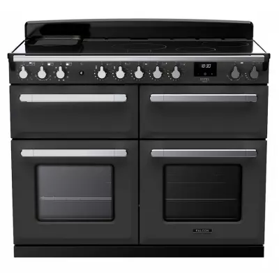 Cuisini�re 110cm Falcon Estel Deluxe Ardoise / Chrom� ESDLB110EIPSLT/CM-E1 4 fours / 5 foyers induction