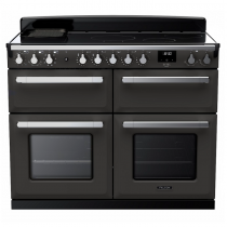 Cuisinière 110cm Falcon Estel Deluxe Ardoise / Chromé ESDLB110EIPSLT/CM-E1 4 fours / 5 foyers induction