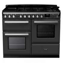 Cuisinière 110cm Falcon Estel Deluxe Ardoise / Chrome ESDLO110DFPSLT/CM-E1 3 fours / 5 gaz + 2 vitro