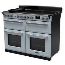 Cuisinière 110cm Falcon Estel Deluxe Bleu pastel / Chrome ESDLB110EIPMSB/CM-E1 4 fours / 5 foyers induction
