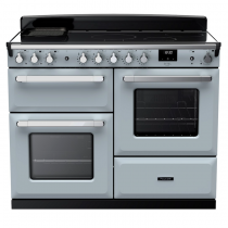 Cuisinière 110cm Falcon Estel Deluxe Bleu pastel / Chrome ESDLO110EIPMSB/CM-E1 3 fours / 5 foyers induction