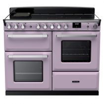Cuisinière 110cm Falcon Estel Deluxe Parme / Chrome ESDLO110EIPHTH/CM-E1 3 fours / 5 foyers induction
