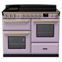 Cuisinière 110cm Falcon Estel Deluxe Parme / Laiton antique ESDLO110EIPHTH/AB-E1 3 fours / 5 foyers induction