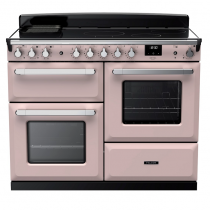 Cuisinière 110cm Falcon Estel Deluxe Rose pastel / Laiton antique ESDLO110EIPPPK/AB-E1 3 fours / 5 foyers induction