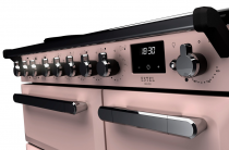 Cuisinière 110cm Falcon Estel Deluxe Rose pastel / Laiton antique ESDLO110EIPPPK/AB-E1 3 fours / 5 foyers induction