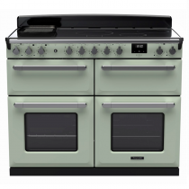Cuisinière 110cm Falcon Estel Deluxe Vert pastel / Chrome ESDLB110EIPMNT/CM-E1 4 fours / 5 foyers induction