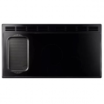 Cuisinière 110cm Falcon Leckford Deluxe Noir / Chromé LKD110EIBL/C-EU 2 fours électriques + 1 grill / 5 foyers induction