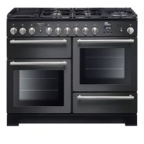 Cuisinière 110cm Falcon Longstock Deluxe Ardoise LSKD110DFSL/-FRA 3 fours électriques / 5 foyers gaz + 2 vitro