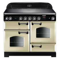 Cuisinière 110cm Falcon New Classic Crème Chromé CLA110EICR/C-EU 3 fours électriques / 5 foyers induction