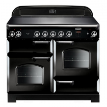 Cuisinière 110cm Falcon New Classic Noir Chromé CLA110EIBL/C-EU 3 fours électriques / 5 foyers induction