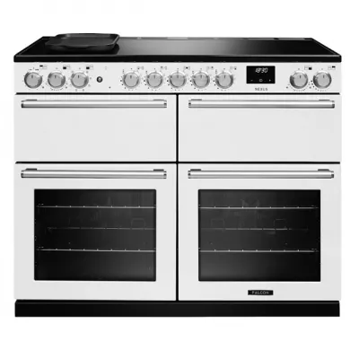 Cuisini�re 110cm Falcon Nexus Blanc Chrom� NEXB110EIPWHT/CM-E1 3 fours �lectriques / 5 foyers induction