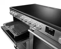Cuisini&egrave;re 110cm Falcon Nexus Inox Chrom&eacute; NEXO110EISTST/CM-E1 3 fours &eacute;lectriques / 5 foyers induction