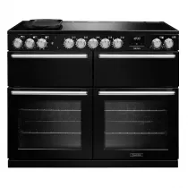 Cuisini&egrave;re 110cm Falcon Nexus Noir Chrom&eacute; NEXB110EIPGBL/CM-E1 3 fours &eacute;lectriques / 5 foyers induction