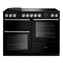Cuisini&egrave;re 110cm Falcon Nexus Noir Chrom&eacute; NEXO110EIPGBL/CM-E1 3 fours &eacute;lectriques / 5 foyers induction