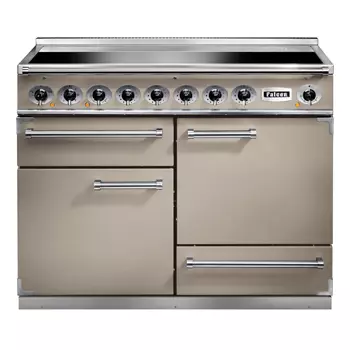 Cuisini�re 110cm Falcon PKR 110 Deluxe Fauve Chrom� F1092DXEIFN/N-EU 3 fours �lectriques / 5 foyers induction