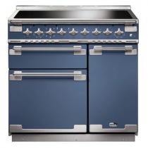 Cuisinière 90cm Falcon Elise 90 Roche bleue ELS90EISB/-EU 3 fours électriques / 5 foyers induction