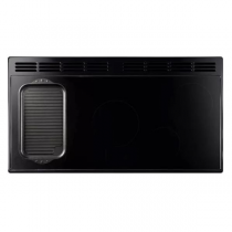 Cuisinière 90cm Falcon Leckford Deluxe Noir / Chromé LKD90EIBL/C-EU 2 fours électriques / 5 foyers induction