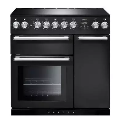 Cuisini�re 90cm Falcon Nexus Charbon Chrom� NEX90EICBCEU 3 fours �lectriques / 5 foyers induction