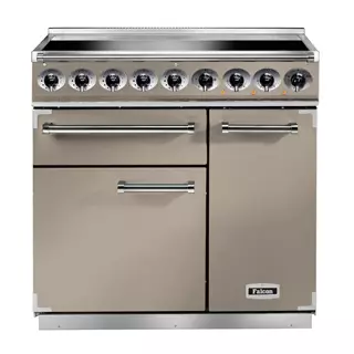 Cuisini�re 90cm Falcon PKR 900 Deluxe Fauve F900DXEIFN/N-EU 3 fours �lectriques / 5 foyers induction