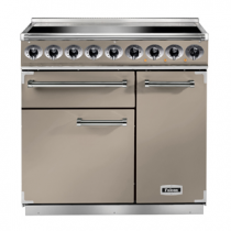 Cuisinière 90cm Falcon PKR 900 Deluxe Fauve F900DXEIFN/N-EU 3 fours électriques / 5 foyers induction