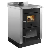 Cuisini&egrave;re &agrave; bois 6kW Vicenza .16 Inox - LA NORDICA R&eacute;f. 3006833