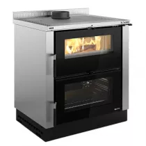 Cuisini&egrave;re &agrave; bois 7.1kW Verona XXL .16 Inox - LA NORDICA R&eacute;f. 3005533
