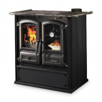 Cuisinière à bois 7.2Kw coloris noir - HARK Réf. Regina 350