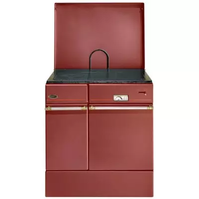 Cuisini�re � bois 75cm L\' Arp�ge 10kW coloris Carmin - Godin r�f. 240162 (remplace 240152)