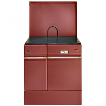 Cuisinière à bois 75cm L\' Arpège 10kW coloris Carmin - Godin réf. 240162 (remplace 240152)