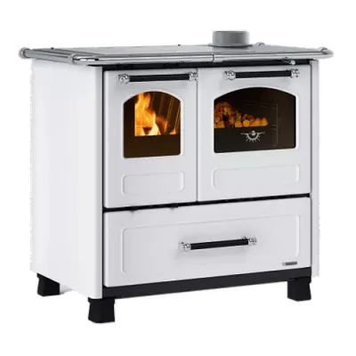 Cuisini�re � bois 7.5kW Family 16 4,5 Blanc - LA NORDICA R�f. 3006931