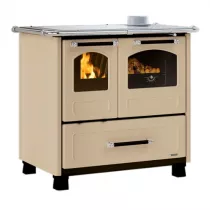 Cuisini&egrave;re &agrave; bois 7.5kW Family 16 4,5 Caramello - LA NORDICA R&eacute;f. 3006934