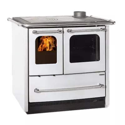 Cuisini�re � bois 7.5kW Sovrana Easy .16 Blanc  - LA NORDICA R�f. 3007031
