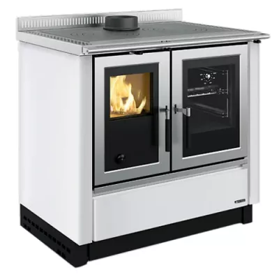 Cuisini�re � bois 8.3kW Venezia .16 Blanc - LA NORDICA R�f. 3005431