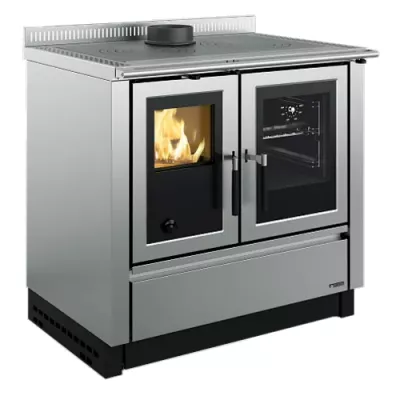 Cuisini�re � bois 8.3kW Venezia .16 Inox - LA NORDICA R�f. 3005433