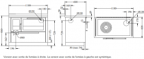 Cuisinière à bois DeManincor Classica F110 5.5kW