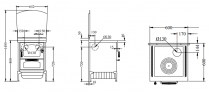 Cuisinière à bois DeManincor Domina 5.5kW