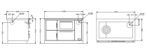 Cuisinière à bois DeManincor Professionnel LM140 18kW