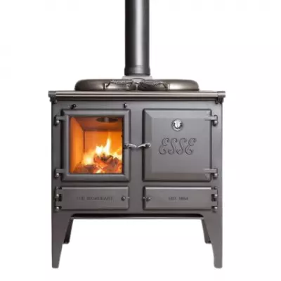 Cuisini�re � bois Esse Ironheart 7kW peint Anthracite