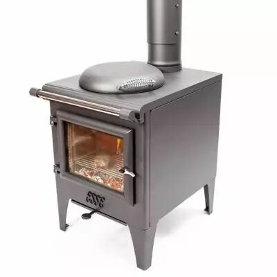 Cuisini�re � bois Esse Warmheart 5kW peint Anthracite